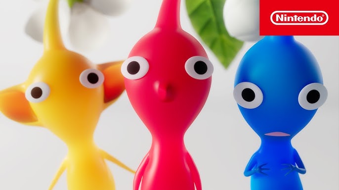 Just three Pikmin